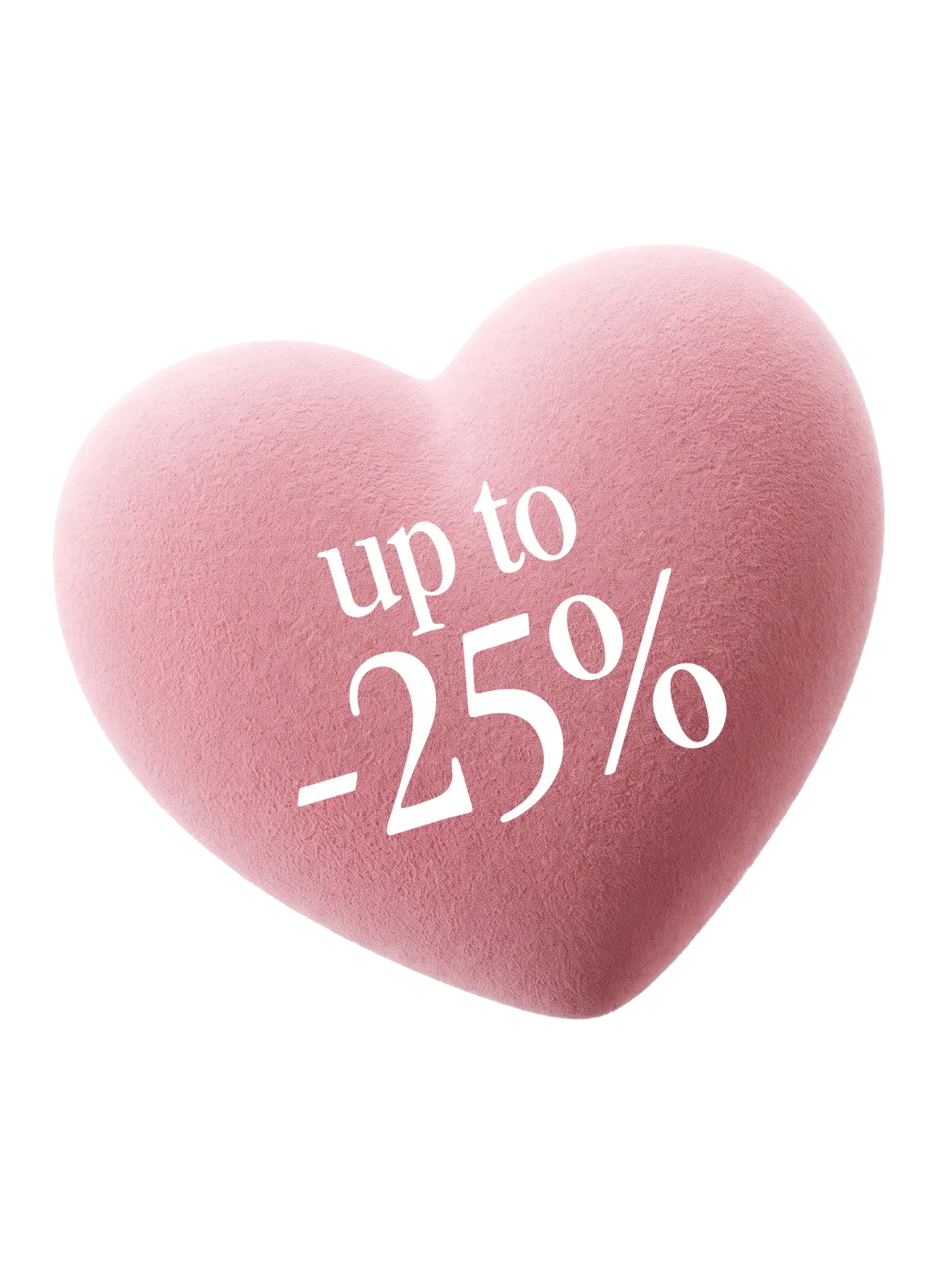 up to -25%